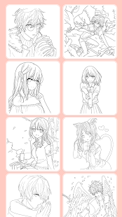 Tap Anime - Color By Number скриншот 3