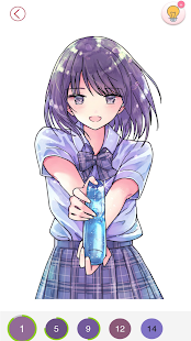 Tap Anime - Color By Number скриншот 6