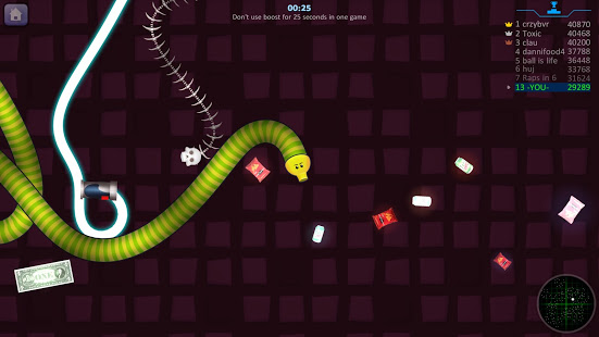 Змейка.io Worms vs Snake Zone скриншот 6