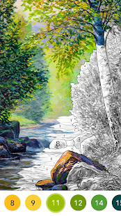 Colorscapes раскраска скриншот 4