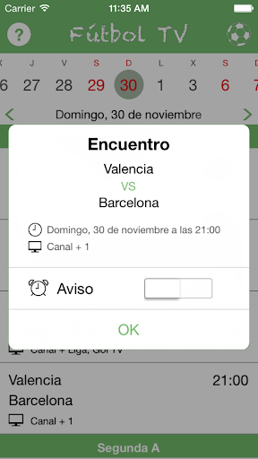 Futbol TV скриншот 2