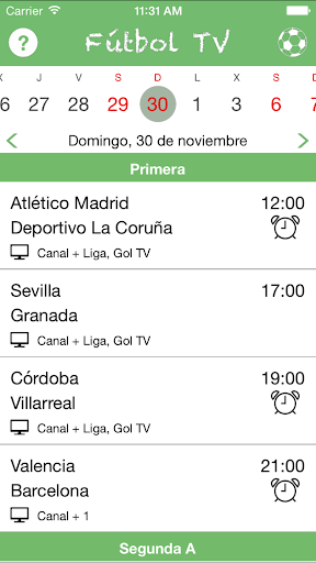 Futbol TV скриншот 5