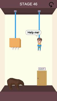 Rescue Cut - Rope Puzzle скриншот 1