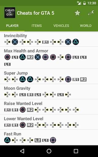 Cheat Code Index скриншот 4