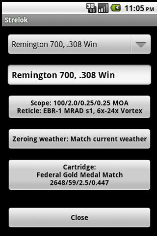 Стрелок баллистический калькулятор скриншот 5