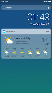 X Launcher: с темой OS13 скриншот 3