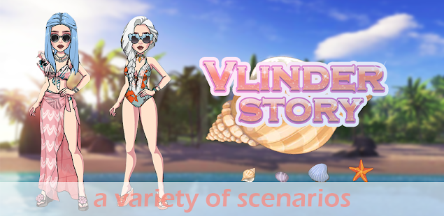 Vlinder Story: игра-одевалка скриншот 2