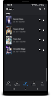 Manga Light - Manga Reader App скриншот 4