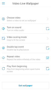 Video Live Wallpaper скриншот 2