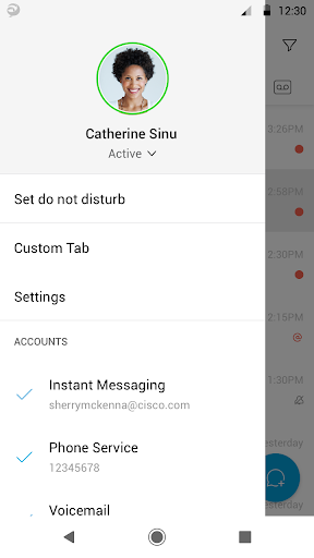 Cisco Jabber скриншот 1