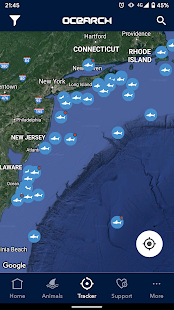 OCEARCH Shark Tracker скриншот 2