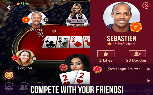 Zynga Poker скриншот 3