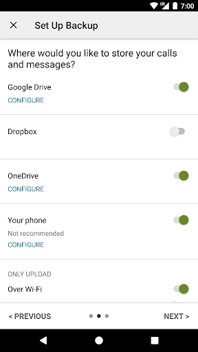 SMS Backup & Restore скриншот 4
