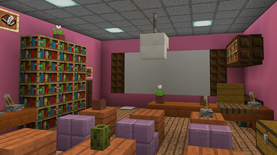 Карта Школа для Майнкрафт скриншот 2