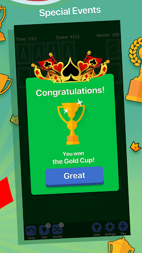 Solitaire + Card Game by Zynga скриншот 3