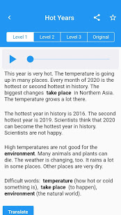News in Levels: Learn English скриншот 3