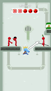 Stickman Teleport Master 3D скриншот 3