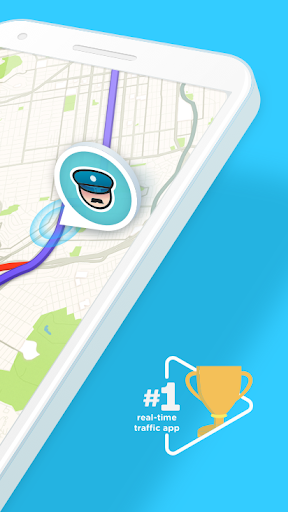 Waze социальный навигатор скриншот 2