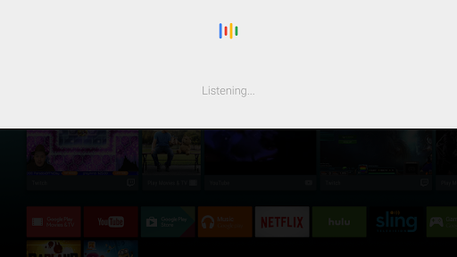 Google app for Android TV скриншот 1