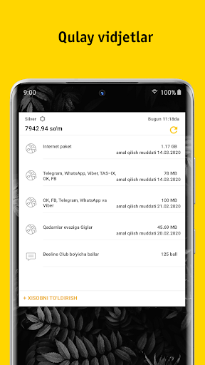Beeline Uzbekistan скриншот 2