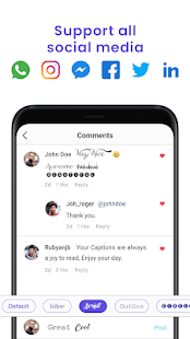 Клавиатура со шрифтами скриншот 4