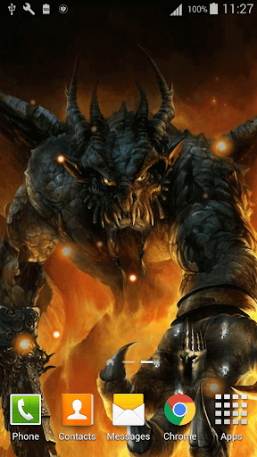 Демон Живые Обои скриншот 2