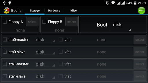 Bochs скриншот 1