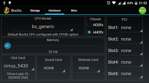 Bochs скриншот 2