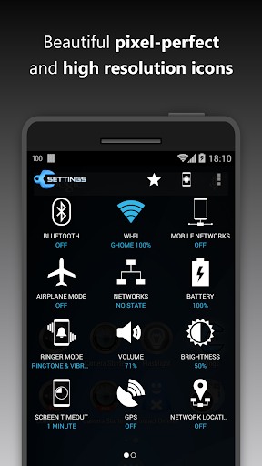 Settings скриншот 3