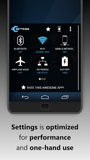 Settings скриншот 4