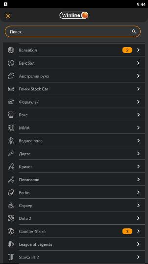 Winline скриншот 4