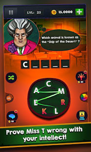 Scary Teacher : Word Game скриншот 4