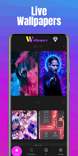 3D & Live Wallpapers скриншот 2