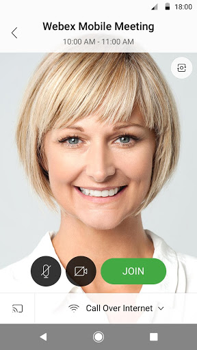 Cisco Webex Meetings скриншот 3