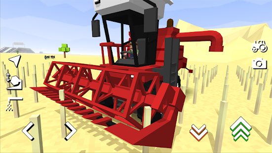 Blocky Farm Racing & Simulator скриншот 2