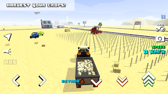 Blocky Farm Racing & Simulator скриншот 5