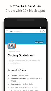 Notion скриншот 2