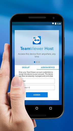 TeamViewer Host скриншот 1