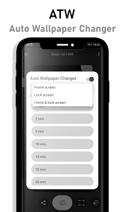 Черные обои HD-фон скриншот 5