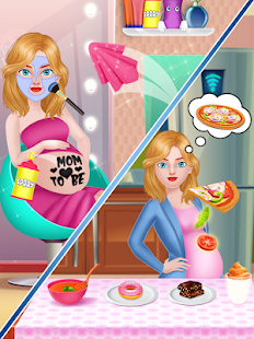 Mom & newborn Babysitter Game скриншот 2