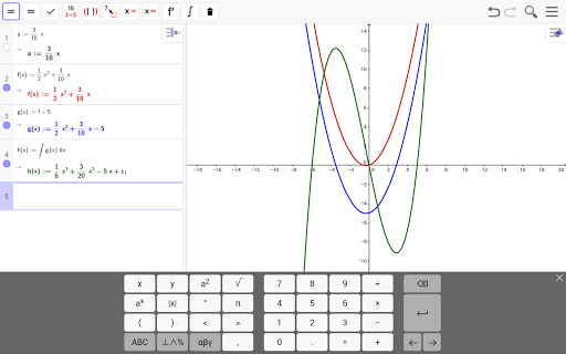 GeoGebra Classic скриншот 3