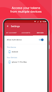 Twilio Authy Authenticator скриншот 4