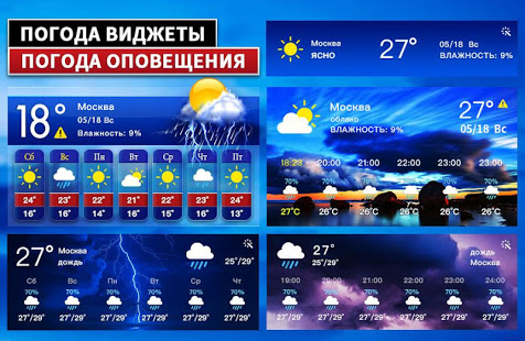 Прогноз погоды скриншот 5