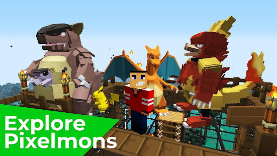 Мод пиксельмоны для майнкрафт скриншот 2