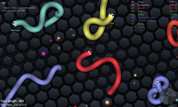 slither.io скриншот 3