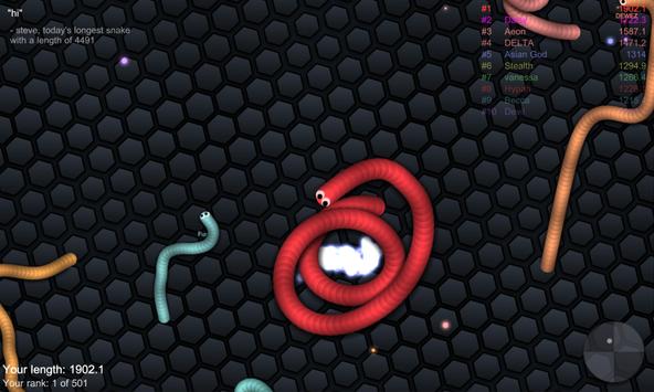 slither.io скриншот 5