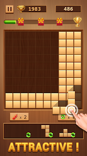 Wood Block - Classic Block Puzzle Game скриншот 5