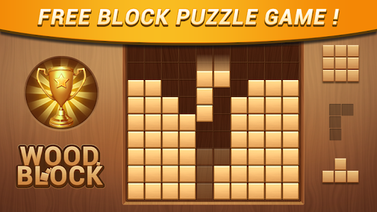Wood Block - Classic Block Puzzle Game скриншот 6