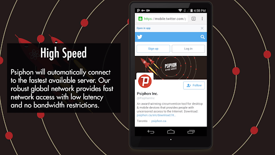Psiphon Pro скриншот 5