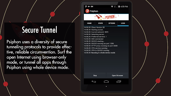 Psiphon Pro скриншот 6